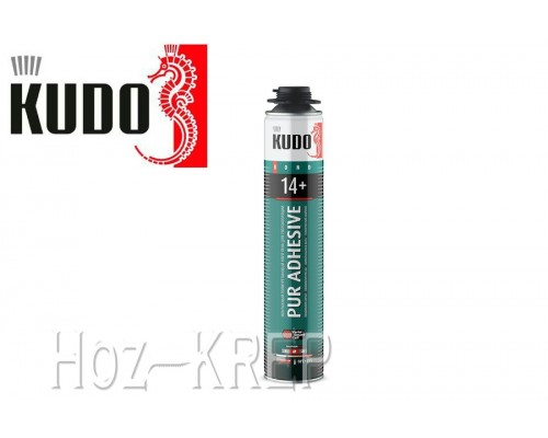 Клей-пена KUDO PUR ADHESIVE PROFF 14+ (1 шт.)